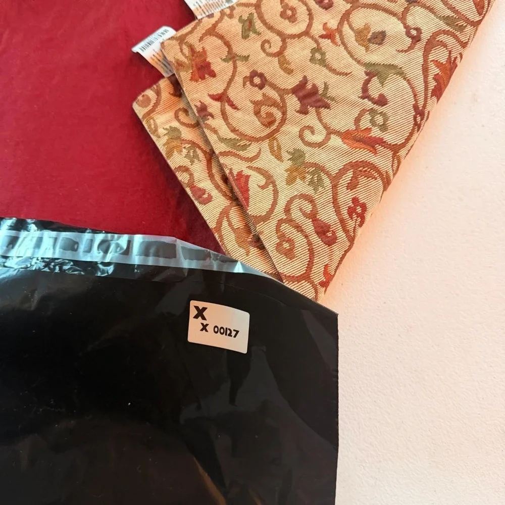 Pier 1 One Imports Placemats Autumn Scroll Floral Set of 4 Cottagecore Mother FS